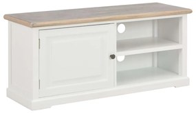 vidaXL Móvel de TV 90x30x40 cm madeira branco