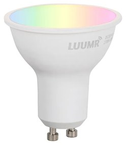 Lâmpada LED inteligente GU10 regulável 4,7W 400LM 2700K-6500K