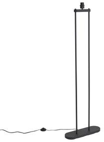 Candeeiro de pé moderno preto - Thijmen