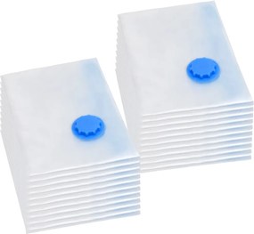 vidaXL Sacos para arrumação de roupas a vácuo 120x70 cm 20 pcs