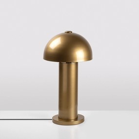 Candeeiro de Mesa Mixed – Dourado – 26 x 26 x 49 cm