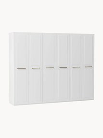 Roupeiro modular com portas articuladas Charlotte, L 300 cm, vários tamanhos