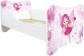 CAMA INFANTIL CRIANÇAS OFERTA COLCHÃO ESPUMA HAPPY KITTY – FADA 140x70 ROSA