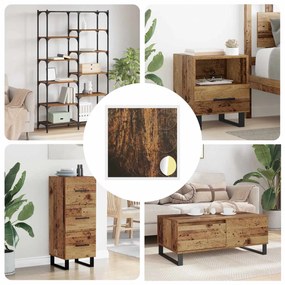 vidaXL Capa de Parafuso Autoadesiva 12 pcs Madeira antiga