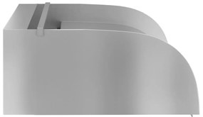 Cascata com luzes LED 45x34x14 cm aço inoxidável 304