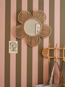 Espelho Flor bege