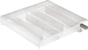 vidaXL Gerador de fumo frio com 5 câmaras 27 cm aço inoxidável