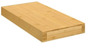vidaXL Prateleira de parede 40x20x4 cm bambu