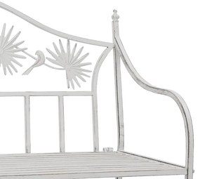Banco Branco Metal 104 x 52.5 x 89 cm Feito para Durar