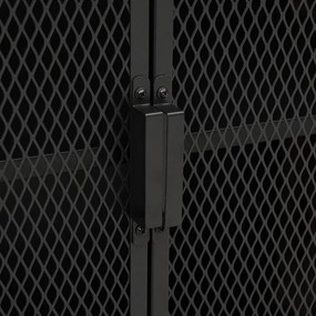 Armários arrumação 2pcs 72x36x82 cm metal e MDF cinzento