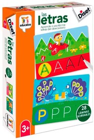 Jogo Diset Didatico as Letras