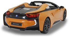 BMW I8 Roadster Telecomandado 1:12 Laranja 2,4GHz