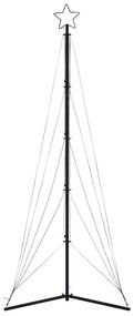 LED Árvore de Natal 525 LEDs Coloridos 302 cm