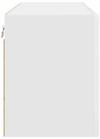 vidaXL Armário de Cozinha Branco Brilhante 80 x 31 x 40 cm