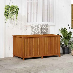 vidaXL Caixa de arrumação p/ jardim 150x80x75 cm madeira acácia maciça