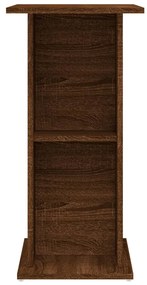 Suporte aquário 60,5x36x72,5cm deriv. madeira carvalho castanho