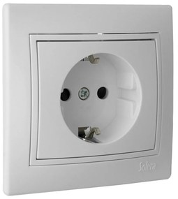 Base de encaixe Solera erp60u Europeu Bipolar 250 V 16 A Engastado