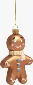 Ornamento de Natal pintado à mão Gingerbread