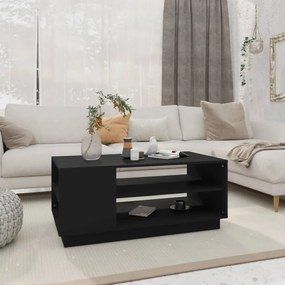 Mesa de centro 102x55x43 cm aglomerado preto