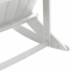 Cadeira Baloiço Adirondack Branca 73.5x92x90 cm HDPE