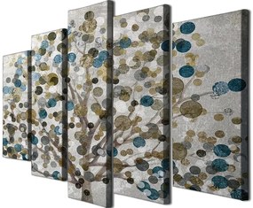 Pintura Decorativa em Tela BC64 – Multicolor – 105 x 70 cm