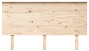 Cabeceira de cama 144x6x82,5 cm pinho maciço