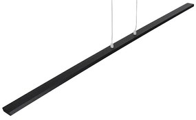 Candeeiro de suspensão design preto com LED - Banda