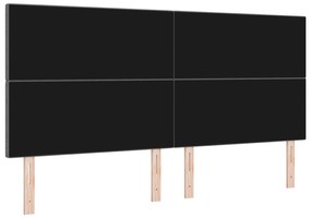 Cabeceira vidaXL Design Simples Cinza Claro 200 cm Tecido Corduroy