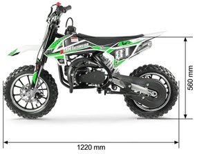 MOTO CRIANÇA 500W MX elétrica Verde