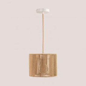 Lâmpada De Teto Em Corda De Náilon Uillo Ø25 Cm - Sklum