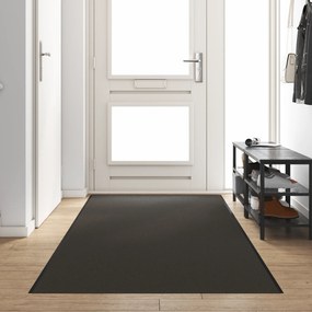 Capacho lavável vidaXL antracite 120x350 cm