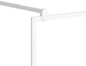 Divisória de chuveiro 90x195 cm vidro ESG branco