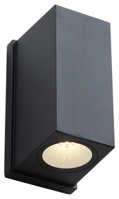 Candeeiro de Parede Preto Magnético Incl. LED Recarregável - Sandy Moderno