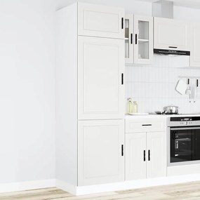 vidaXL Armário de cozinha Porto derivados de madeira branco