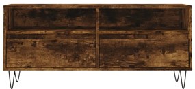 Móvel p/ TV 100x34,5x44,5 cm derivados madeira carvalho fumado