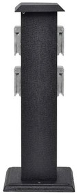Pilar de Tomadas de Energia para Jardim Preto