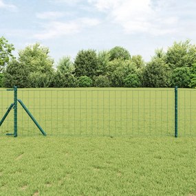 Cerca Euro Verde 0.6x50 m Aço
