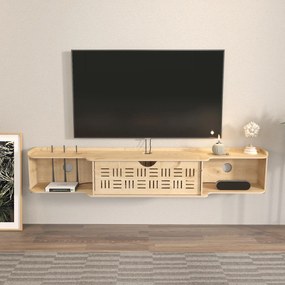 Móvel TV Pare – Carvalho – 140x25x25 cm