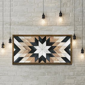 Pintura Decorativa em MDF TAH034 – Multicolor – 120 x 60 cm