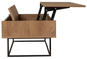 Mesa de Centro Est – Nogueira Preta – 120x43x60 cm