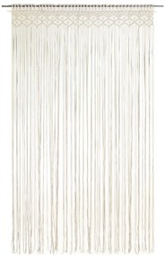Cortina em macramé 140x240 cm algodão