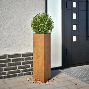 Garden Planter Triangular aço resistente às intempéries