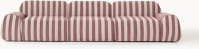 Sofá modular às riscas Wolke (4 lugares)
