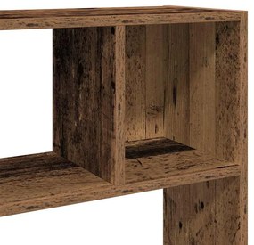Estante/divisória 105x24x102 cm cor madeira velha