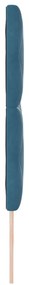 Cabeceira Design de Blocos de Diamante Azul Escuro 200 cm Veludo