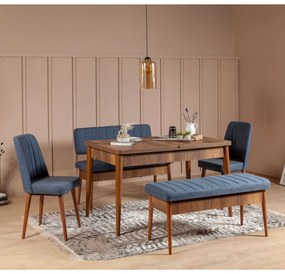 Banco Vina – Nogueira – 110x46x40 cm