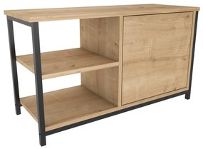 Móvel TV Muskegon – Carvalho Preto – 89,6 x 35,3 x 50,8 cm