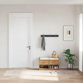 vidaXL Tapete lavável antiderrapante 80x300 cm bege