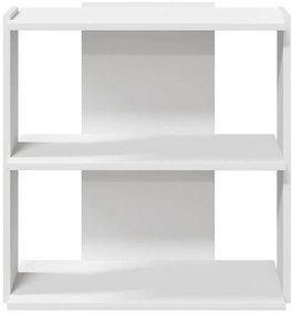 Estante c/ 3 prateleiras 60x30x60cm derivados de madeira branco