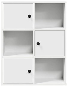 Estante 60x24x76,5 cm derivados de madeira branco